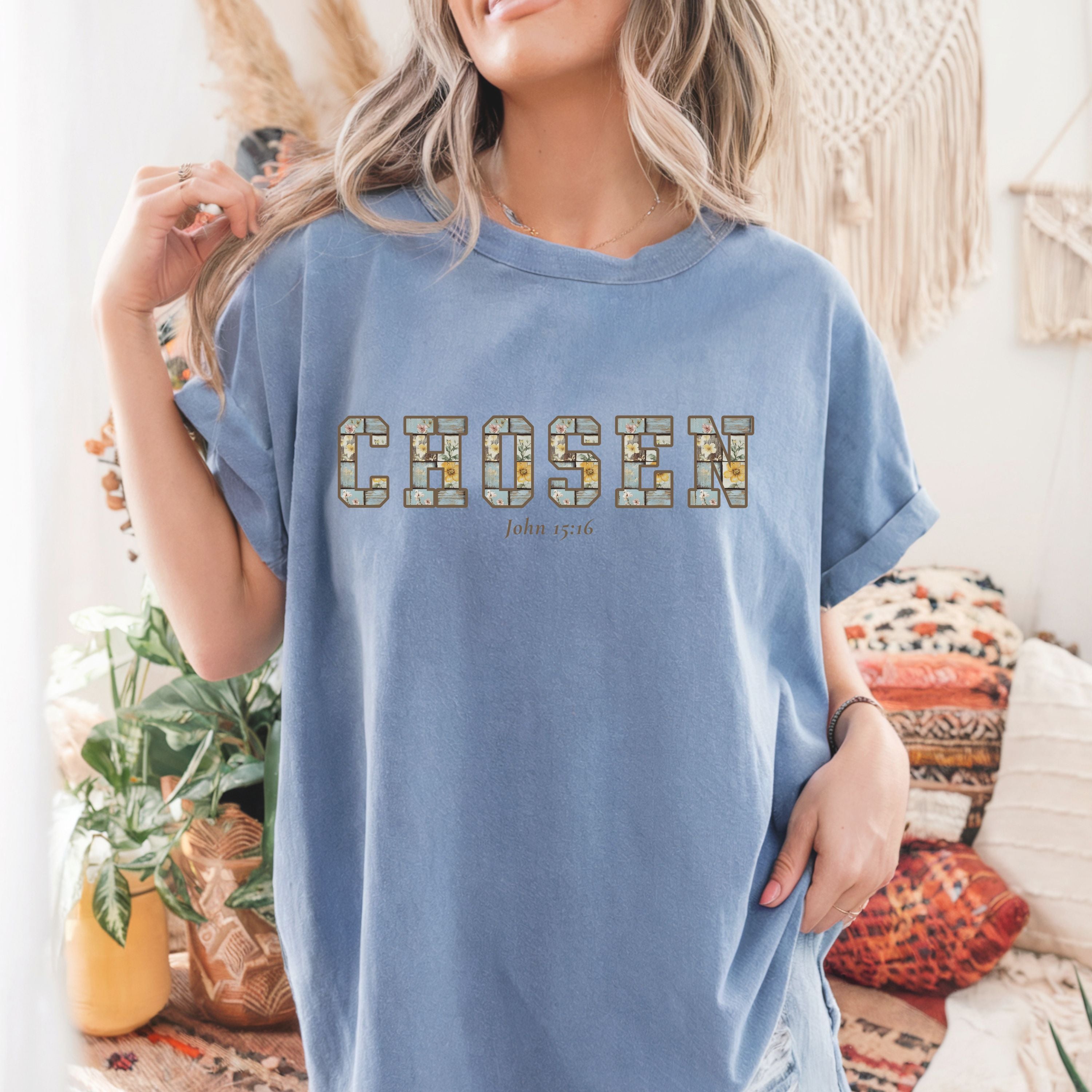 Chosen Christian Tee – Inspirational Faith Shirt
