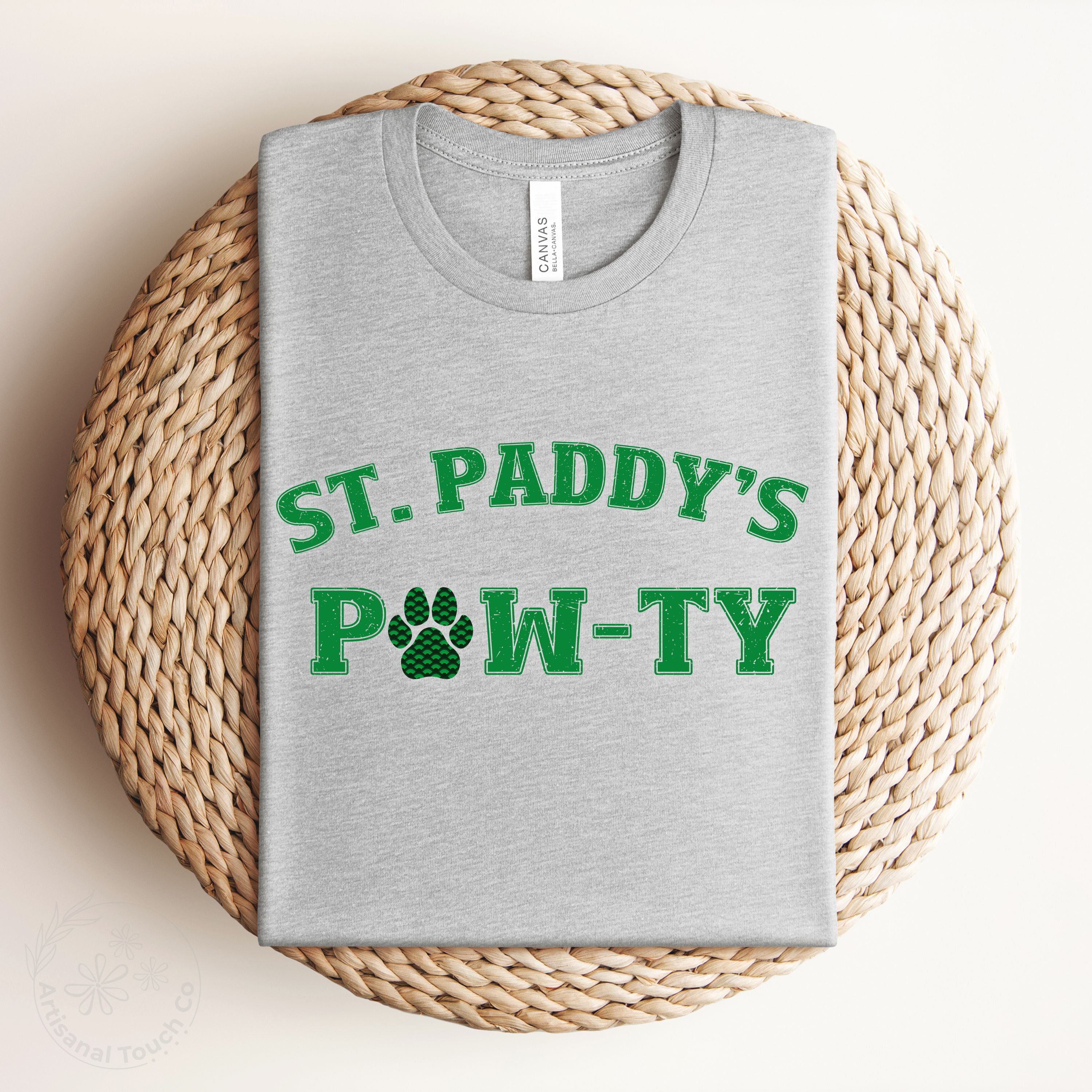 St. Paddy’s Paw-ty Shirt – St. Patrick’s Day Dog Mom Tee