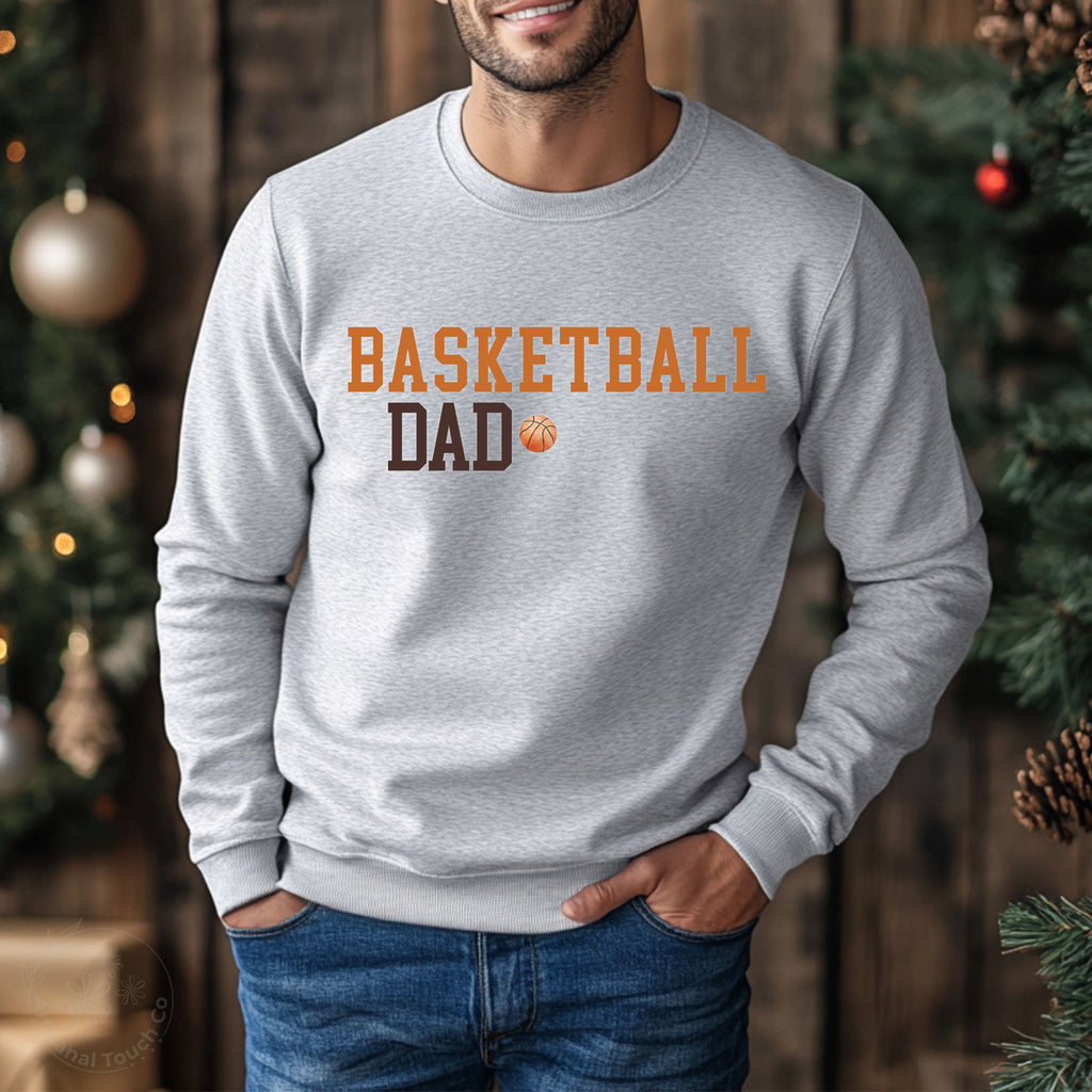 Basketball Dad Sweatshirt – Game Day Crewneck S–3XL