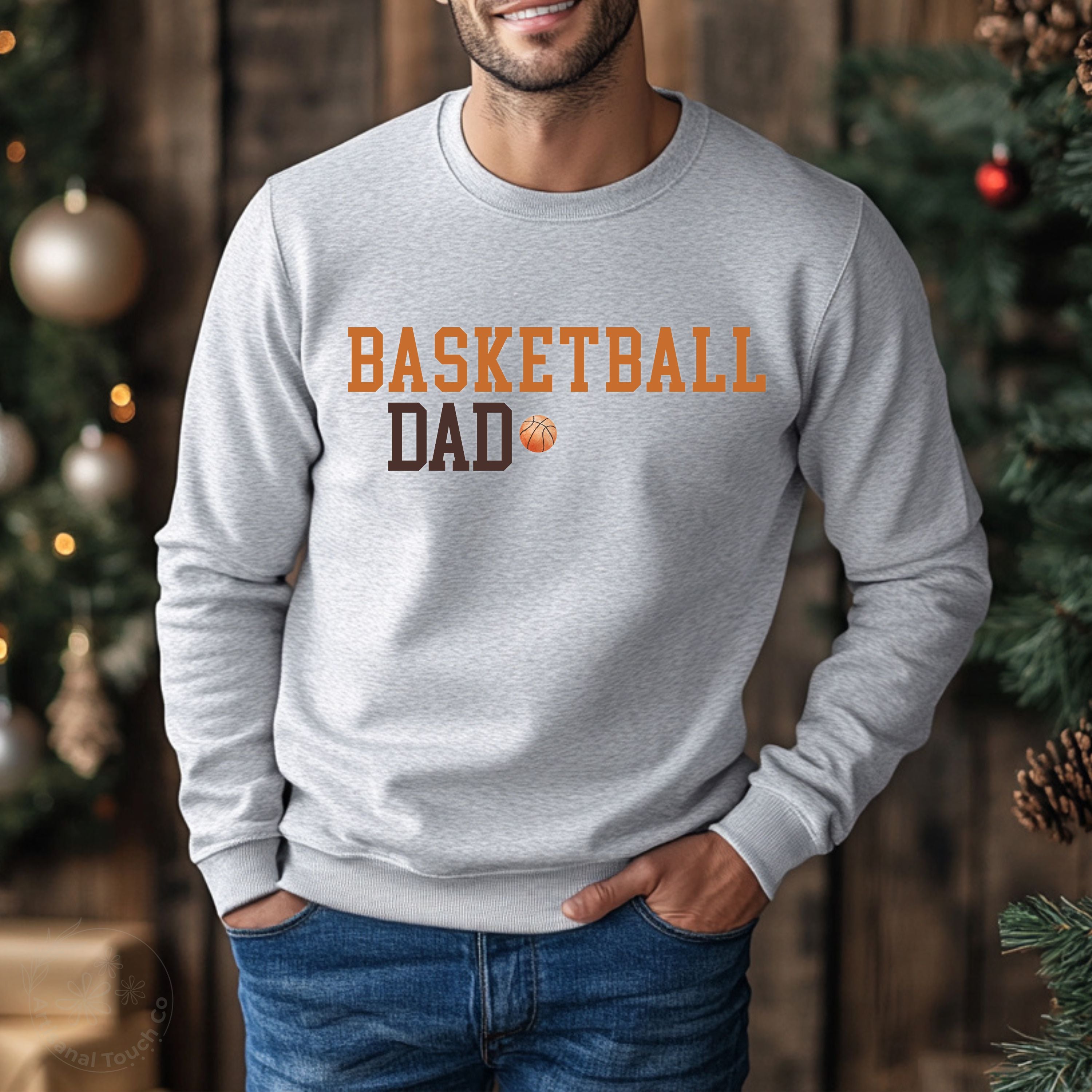 Basketball Dad Sweatshirt – Game Day Crewneck S–3XL