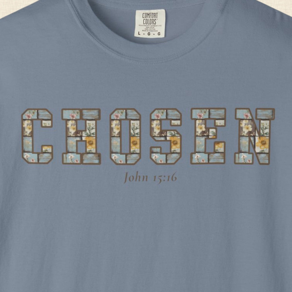 Chosen Christian Tee – Inspirational Faith Shirt