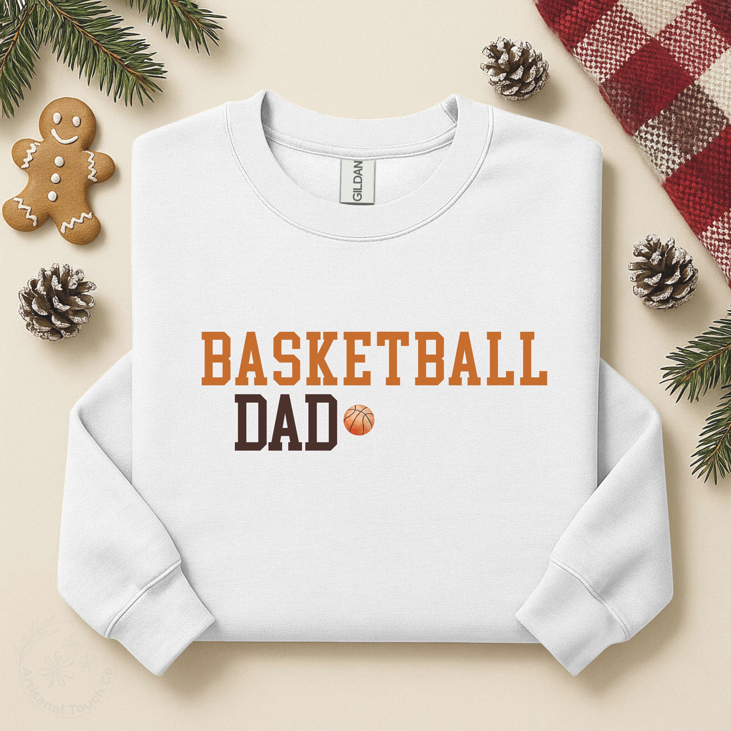 Basketball Dad Sweatshirt – Game Day Crewneck S–3XL