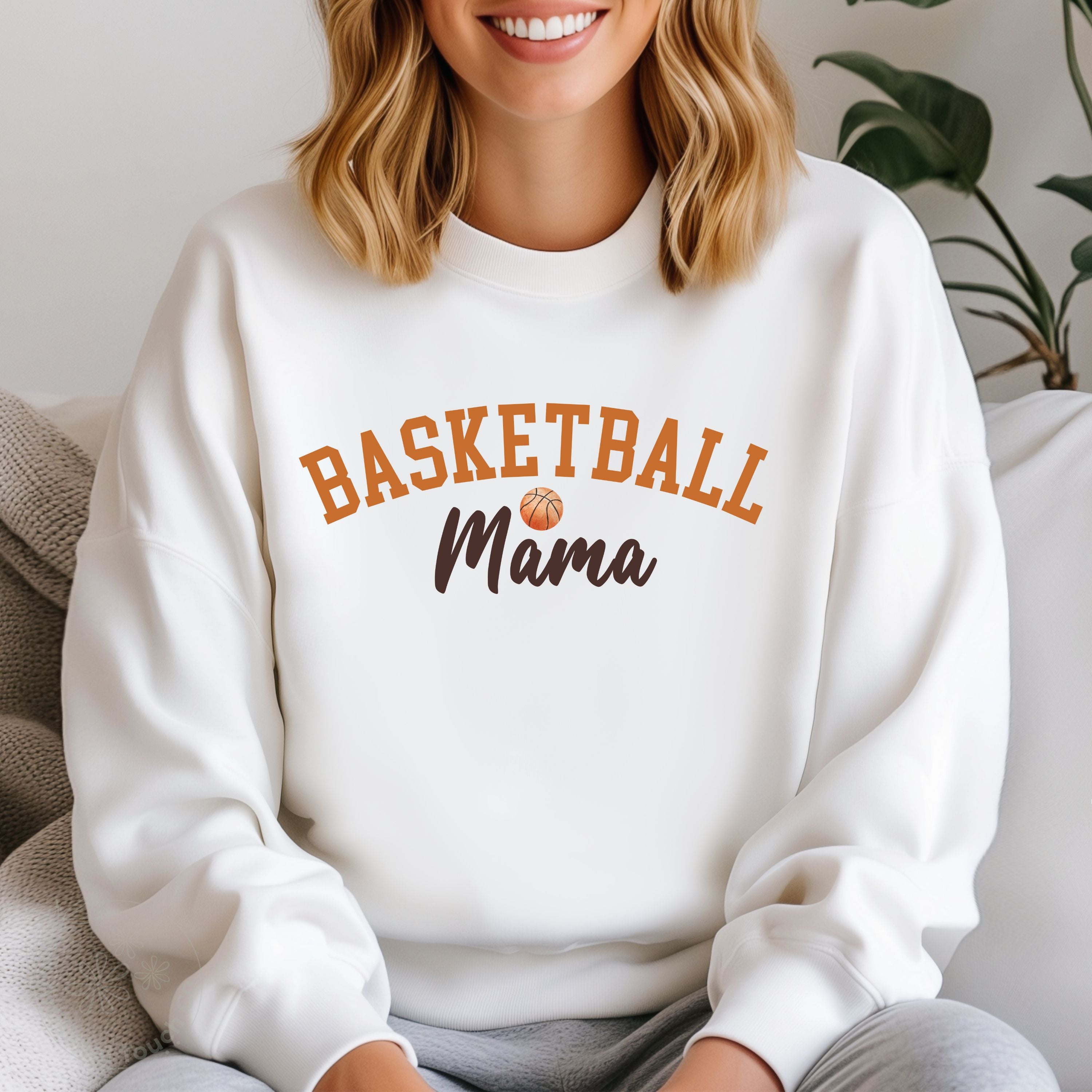 Basketball Mama Sweatshirt • Sports Mom Crewneck • Basketball Mom Shirt • Game Day Sweatshirt • Unisex S-3XL • 4 Cozy Colors