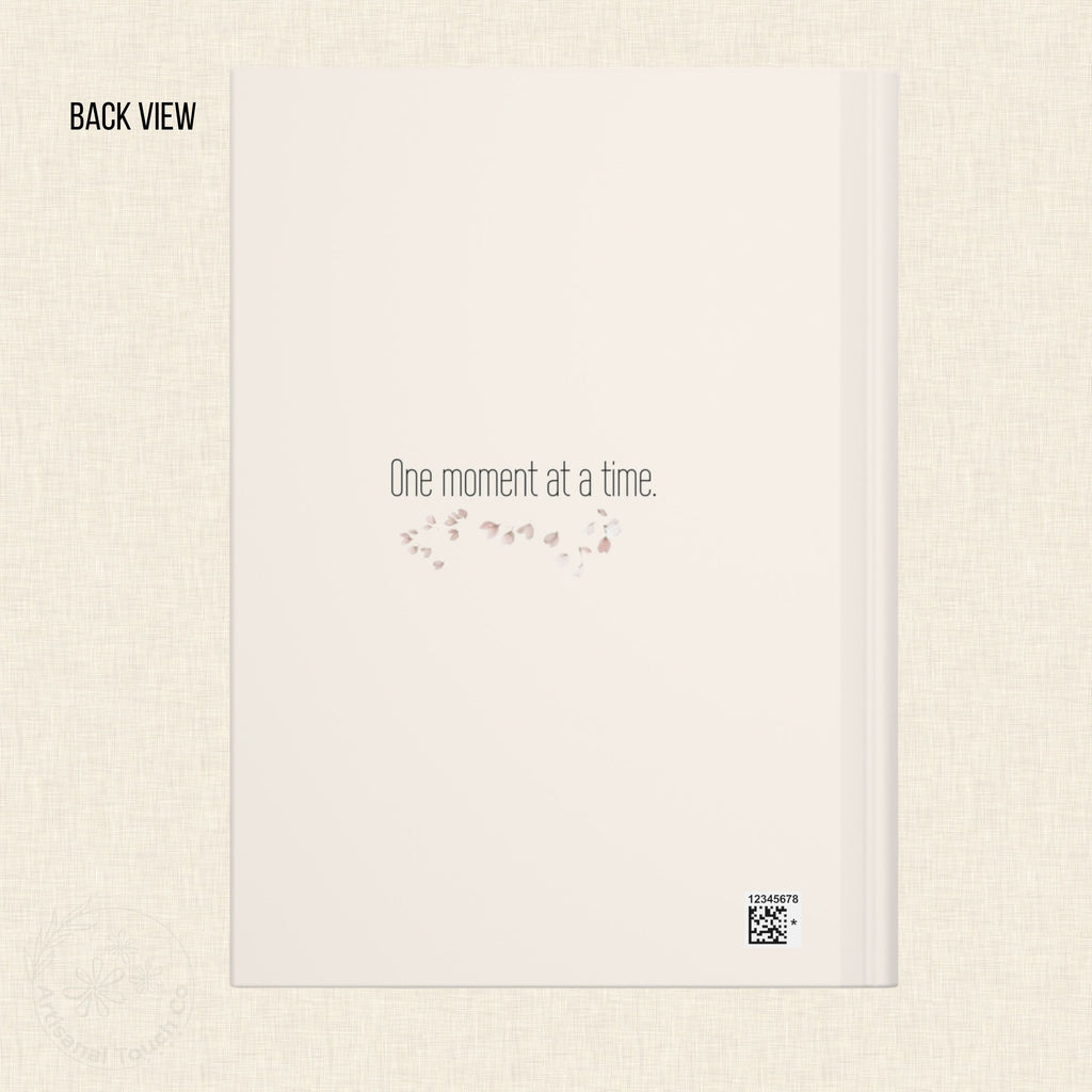 Treat Yourself With Kindness Hardcover Journal | Self-Care Writing Notebook | Mindfulness Gift for Women