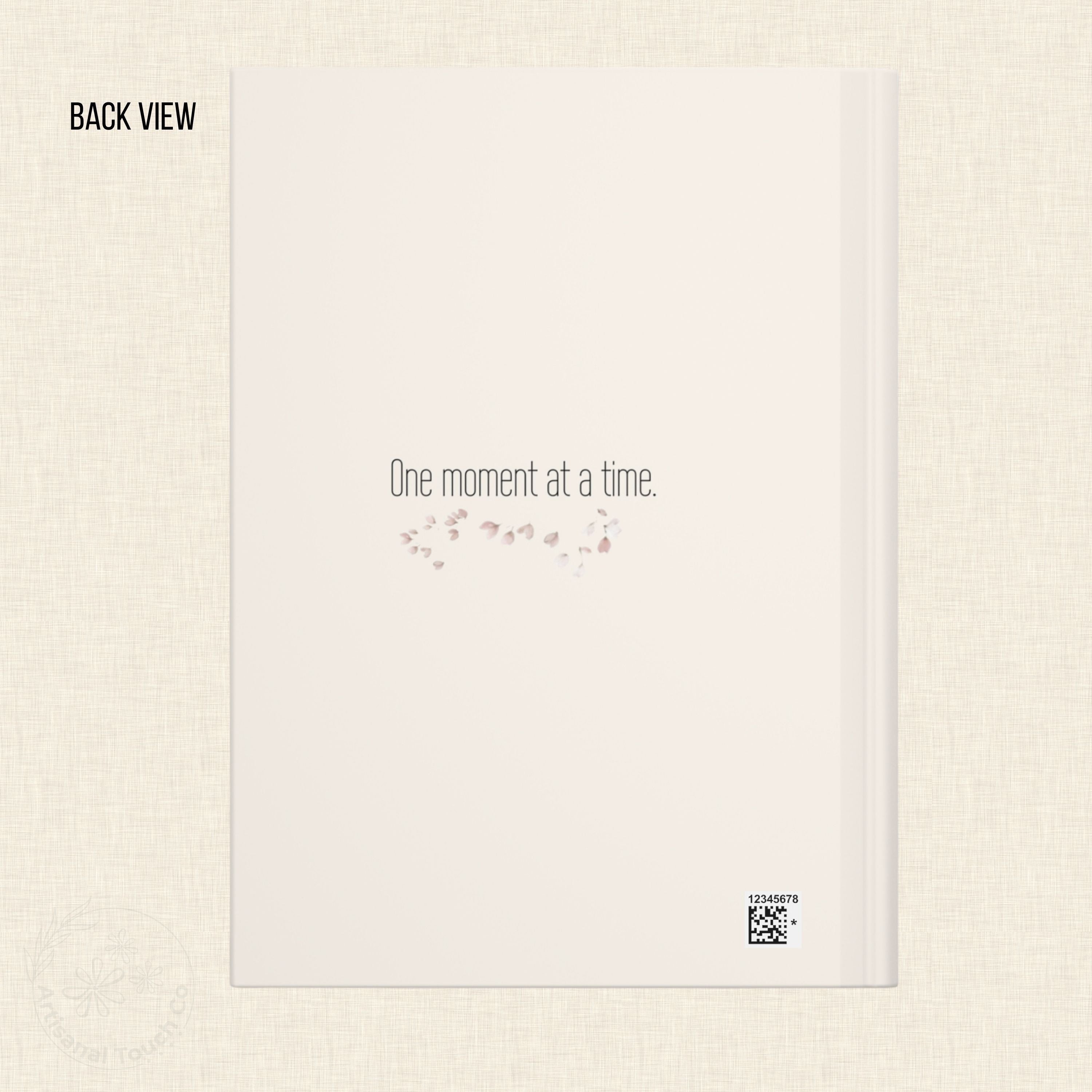 Treat Yourself With Kindness Hardcover Journal | Self-Care Writing Notebook | Mindfulness Gift for Women