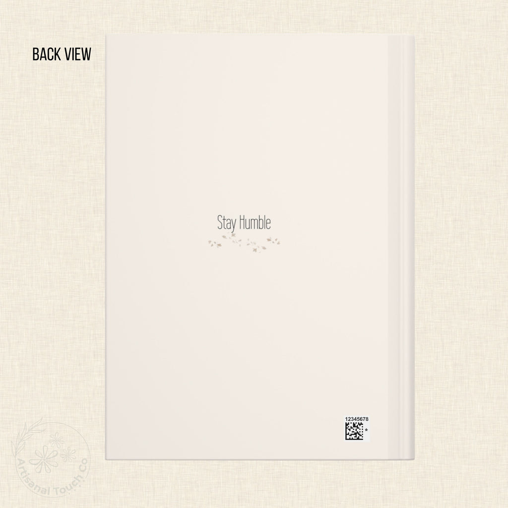 Walk in Grace Hardcover Journal – Healing Begins Within | Self-Care Writing Journal | Encouragement Gift for Her