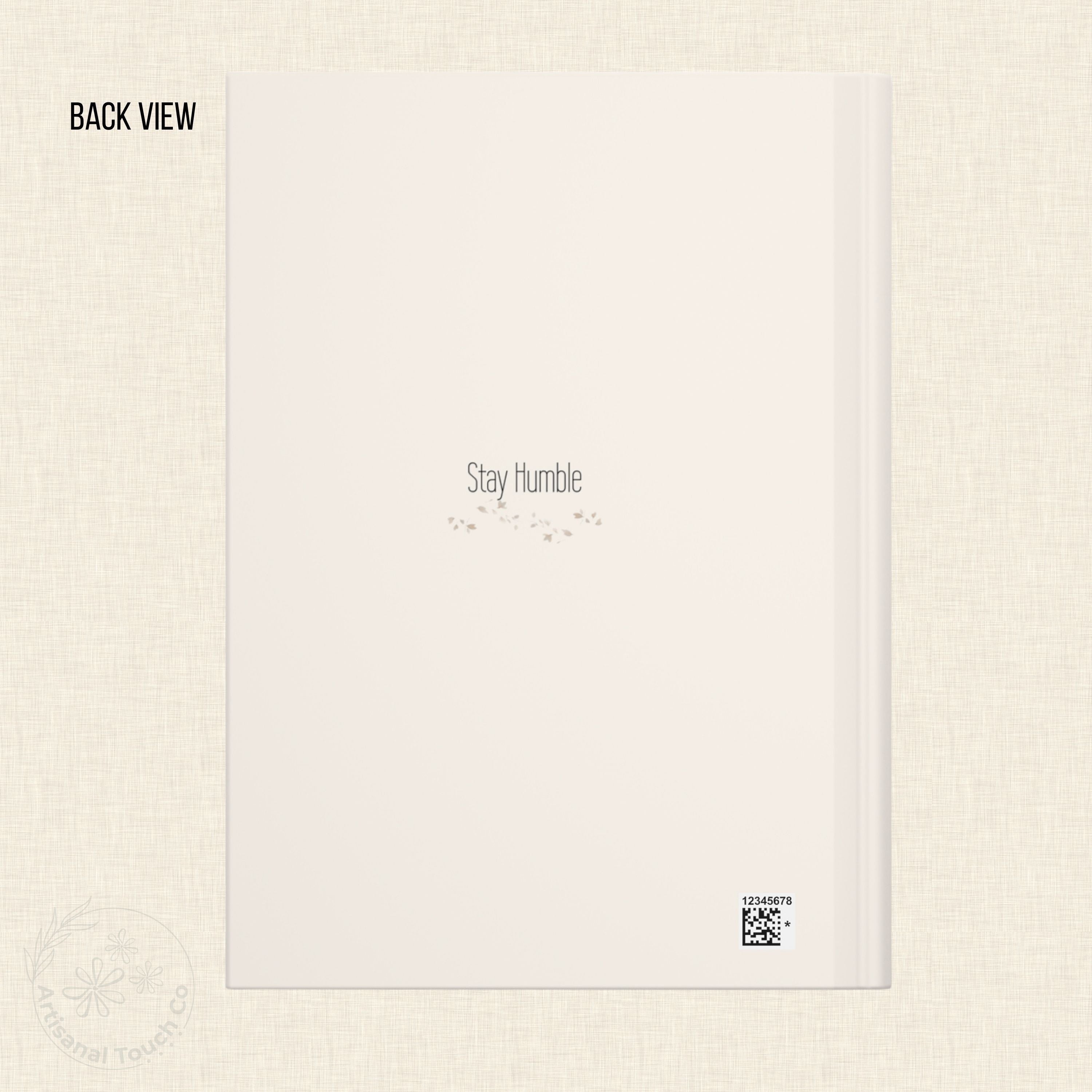 Walk in Grace Hardcover Journal – Healing Begins Within | Self-Care Writing Journal | Encouragement Gift for Her