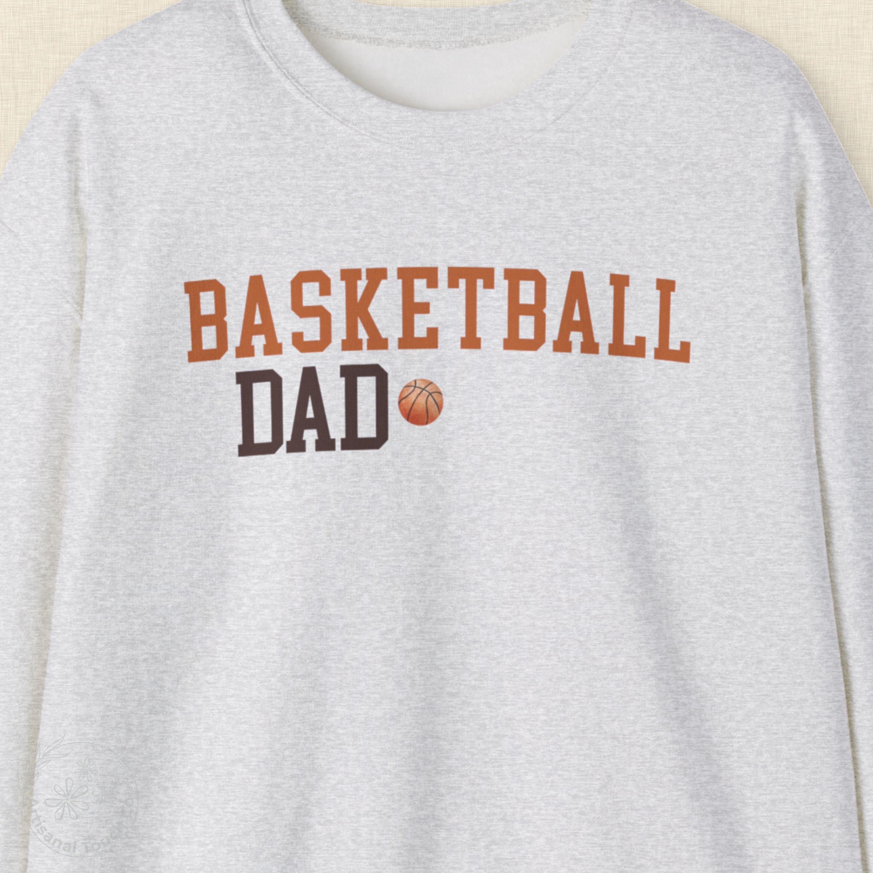 Basketball Dad Sweatshirt – Game Day Crewneck S–3XL