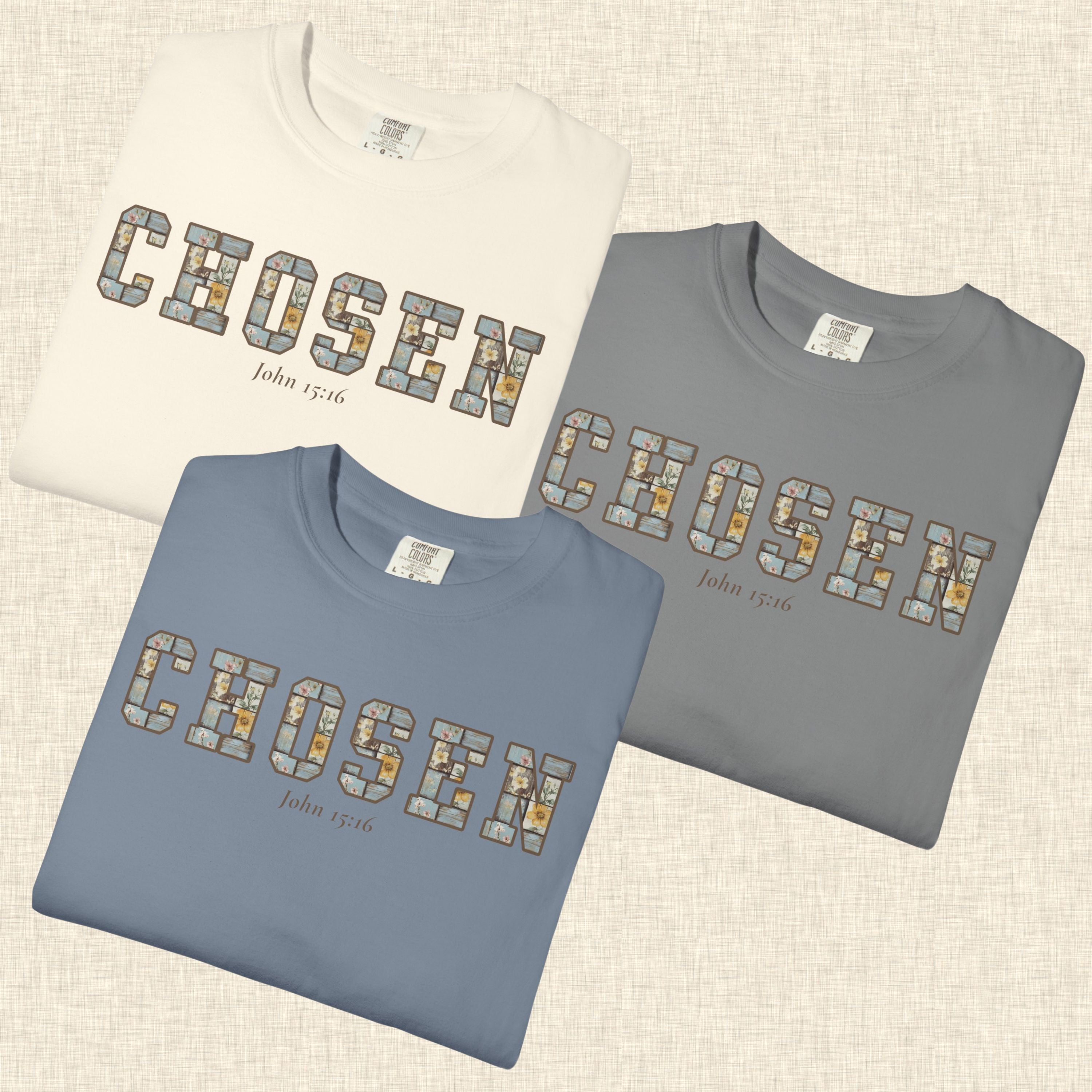 Chosen Christian Tee – Inspirational Faith Shirt