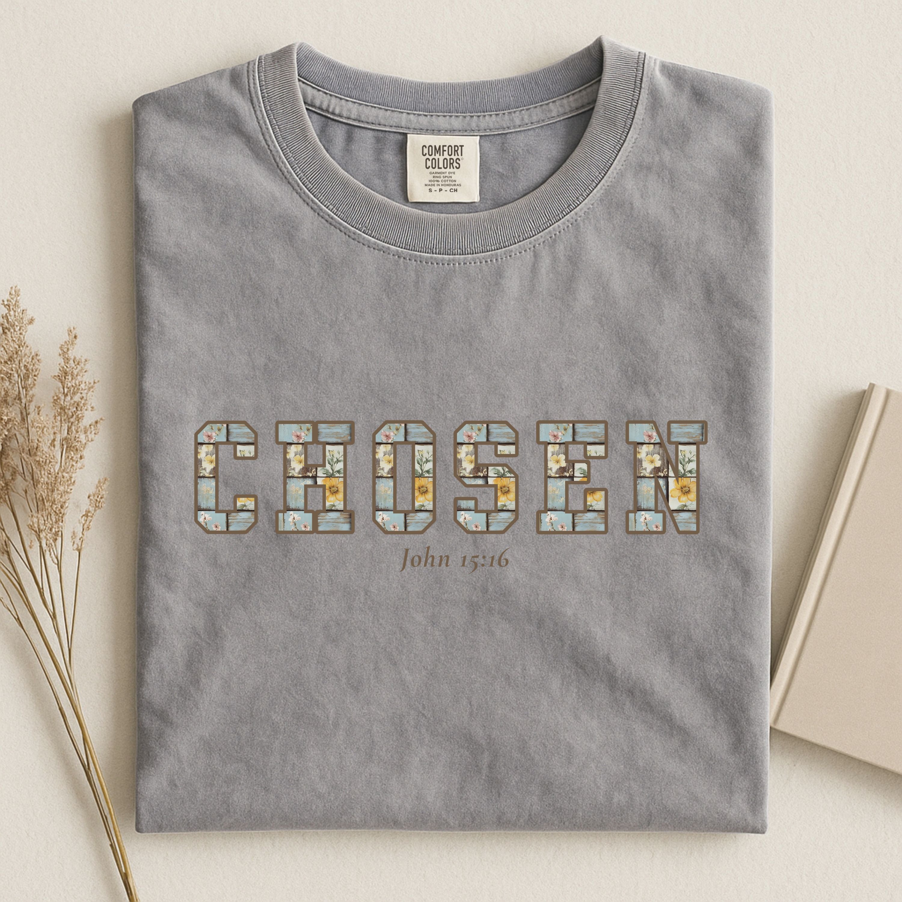 Chosen Christian Tee – Inspirational Faith Shirt