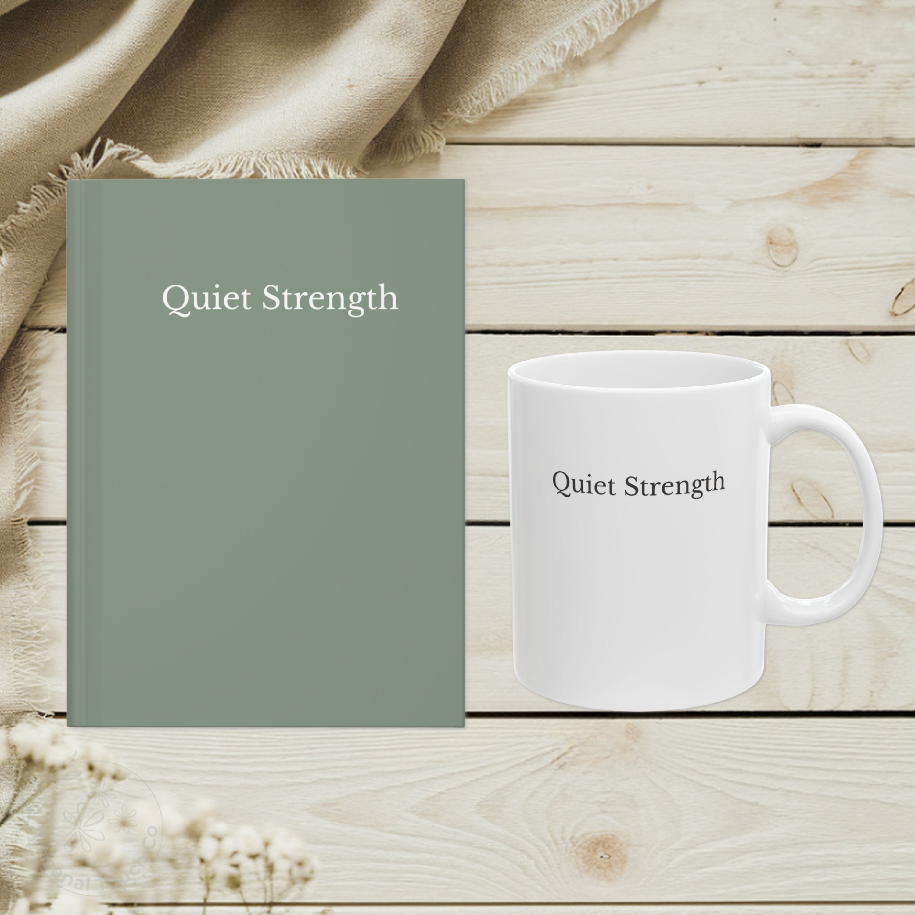 Quiet Strength Journal & Mug Gift Set