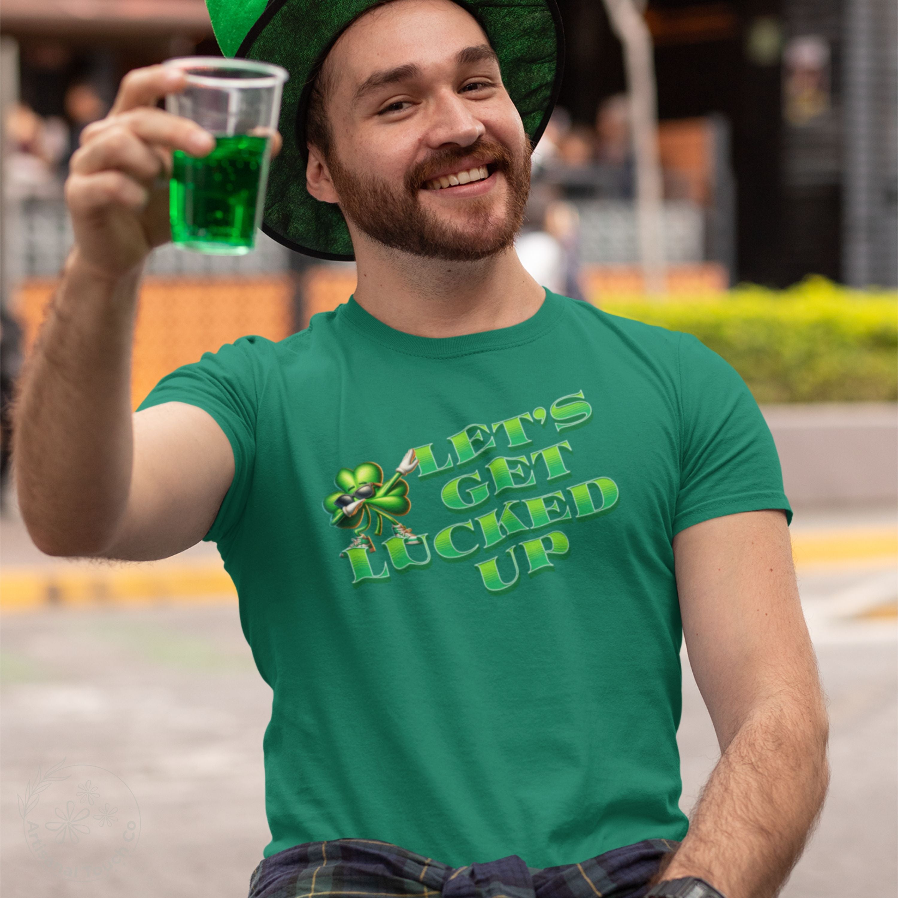 Let’s Get Lucked Up Shirt – Funny St. Patrick’s Day Tee