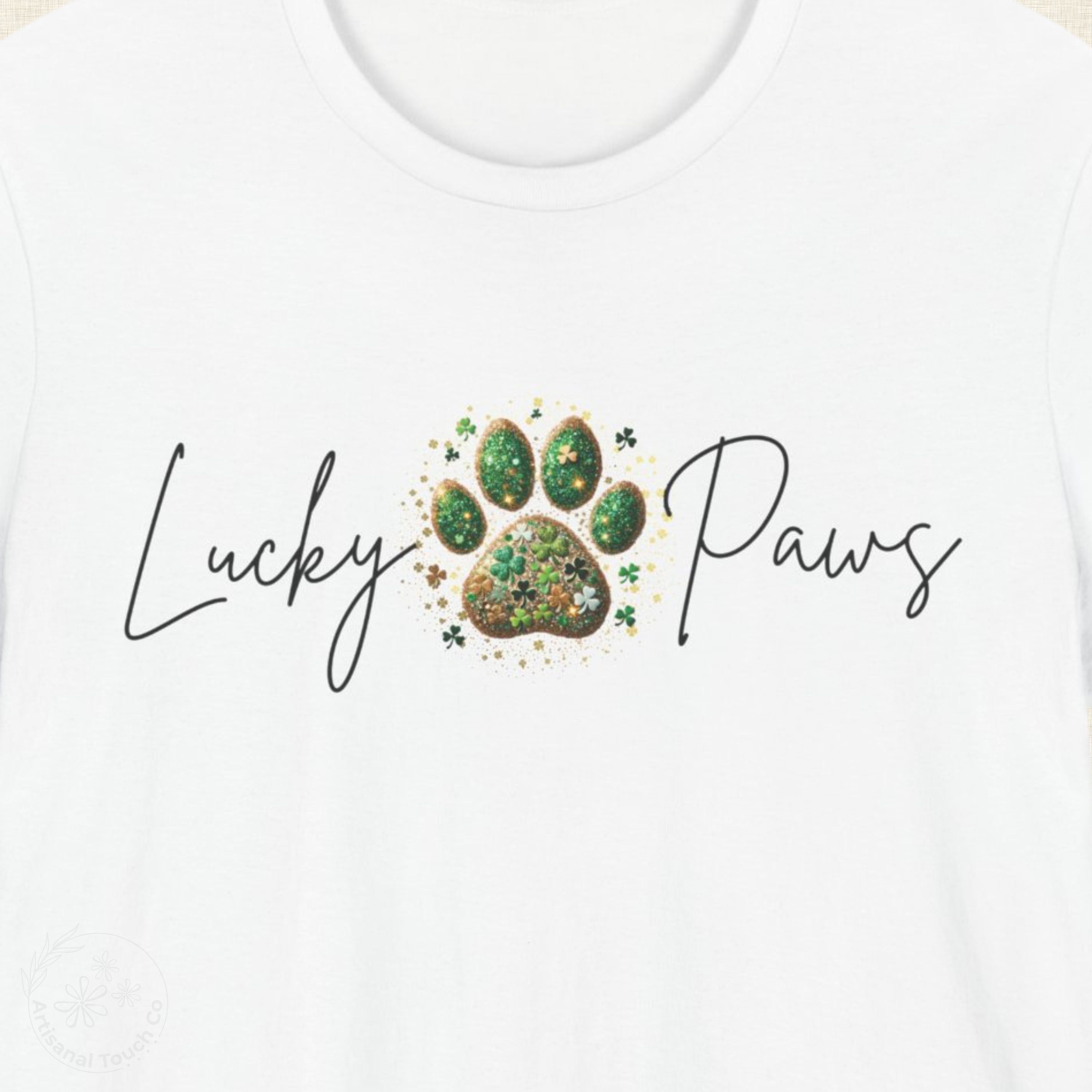 Lucky Paws Shirt – St. Patrick’s Day Dog Mom Tee
