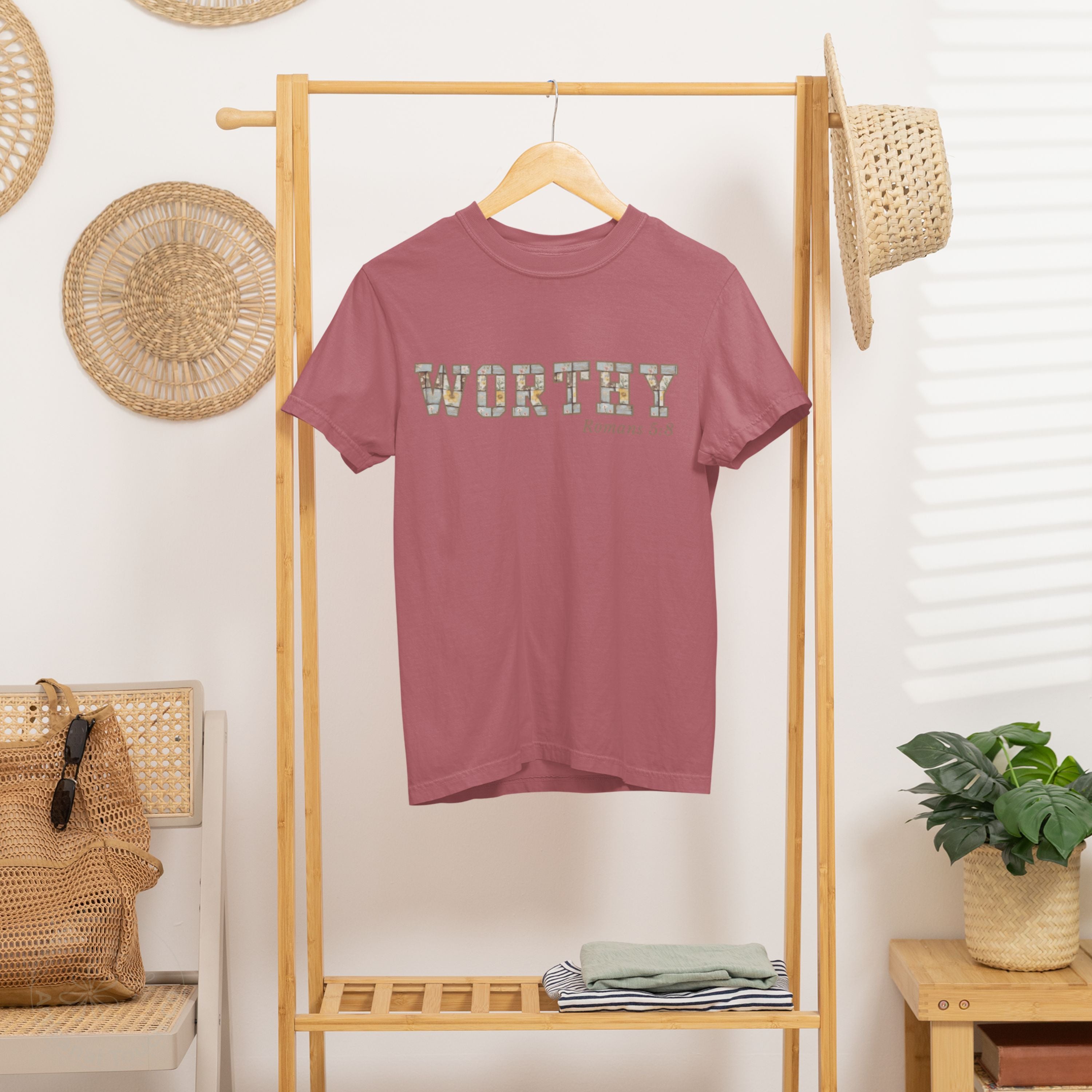 Worthy Christian Tee – Inspirational Faith Shirt